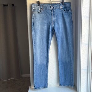 Levi's 511 Slim Mens 38x32 Jeans Blue WaterLess Stretch Denim